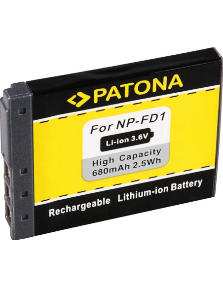 1060 Batteria per fotocamera/videocamera Ioni di Litio 680 mAh