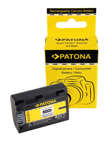 PATONA BATTERY SONY NP-FH50 NP-FH60 NP-FH70 NP-FH100 ALPHA A290 A390
