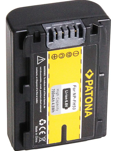 PATONA BATTERY SONY NP-FH50 NP-FH60 NP-FH70 NP-FH100 ALPHA A290 A390