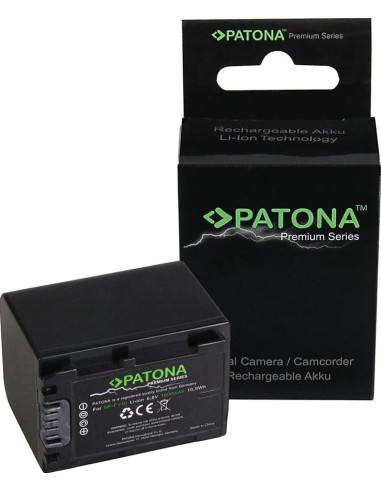 PATONA PREMIUM BATTERY SONY NP-FV30 NP-FV50 NP-FV70 NP-FV100 DCR SR21E