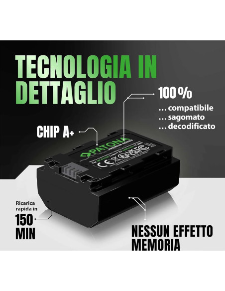 PATONA PREMIUM BATTERY SONY NP-FZ100 HVR-Z1C HVR-V1C FX7E NEX-FS100