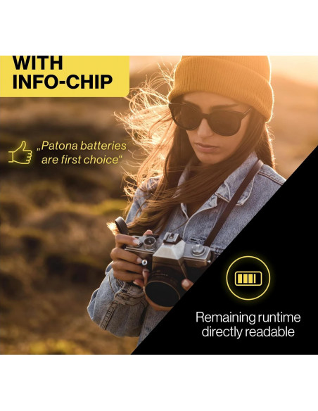 PATONA BATTERY SONY NP-FZ100 A7 III A7M3 ALPHA 7 III A7 R III A7RM3 ALPHA 7 R III A9 ALPHA 9 FZ100