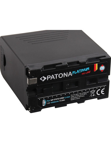 NP-F970 Platinum 10050mAh con porta microUSB