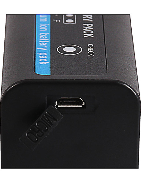 NP-F970 Platinum 10050mAh con porta microUSB