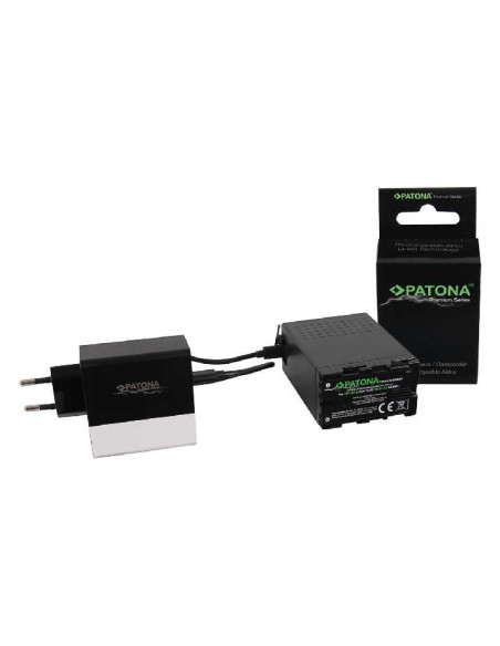 PATONA BATTERY PREMIUM SONY BP-U68 BP-U65 BP-U60 6900MAH+USB-PORTS FOR PD-CHARGER USB-C/USB