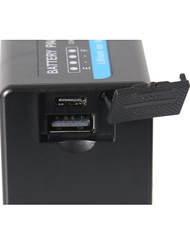 PATONA BATTERY PREMIUM SONY BP-U68 BP-U65 BP-U60 6900MAH+USB-PORTS FOR PD-CHARGER USB-C/USB