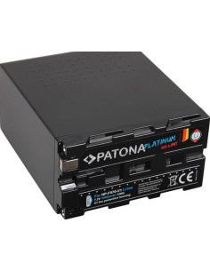 PATONA PLATINUM BATTERY F. SONY NP-F970 TESLA CELLS IN HEAT RESISTANT V1 CASE 10.000MAH 2