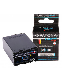 PATONA PLATINUM BATTERY AKKU BP-U100 PER SONY PMW-EX1 EX3 F3 F3K F3L FX5 FX7 FX9 PMW-150 MIT 2X D-TAP