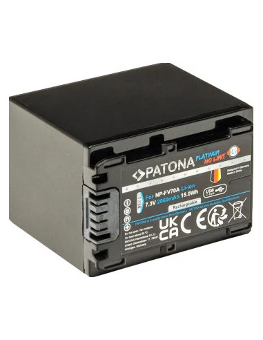 1394 Batteria per fotocamera/videocamera Ioni di Litio 2060 mAh