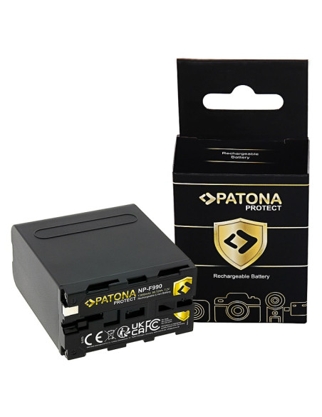 PATONA PROTECT BATTERY  PER  SONY NP-F990 NP-F SERIES 13850MAH 99.7WH V1 FIRE RETARDANT CASE