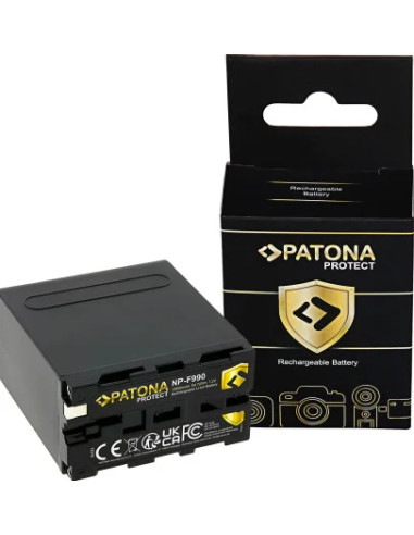 PATONA PROTECT BATTERY  PER  SONY NP-F990 NP-F SERIES 13850MAH 99.7WH V1 FIRE RETARDANT CASE