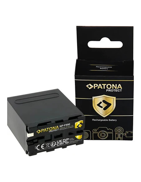 PATONA PROTECT BATTERY  PER  SONY NP-F990 NP-F SERIES 13850MAH 99.7WH V1 FIRE RETARDANT CASE