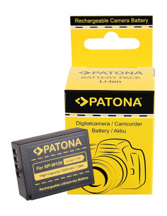 PATONA BATTERY FUJI NP-W126 HS33 EXR FUJIFILM FUJI FINEPIX -PRO 1 HS30 EXR