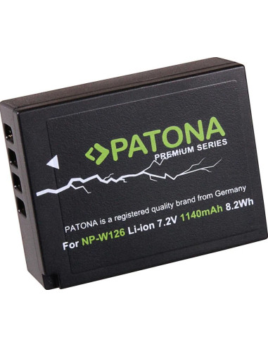 NP-W126 Premium 7.2 V 1140 mAh