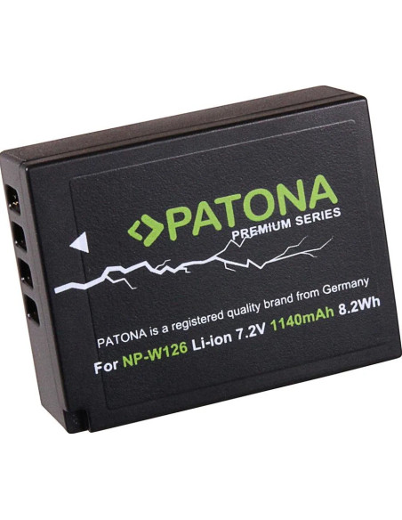 NP-W126 Premium 7.2 V 1140 mAh