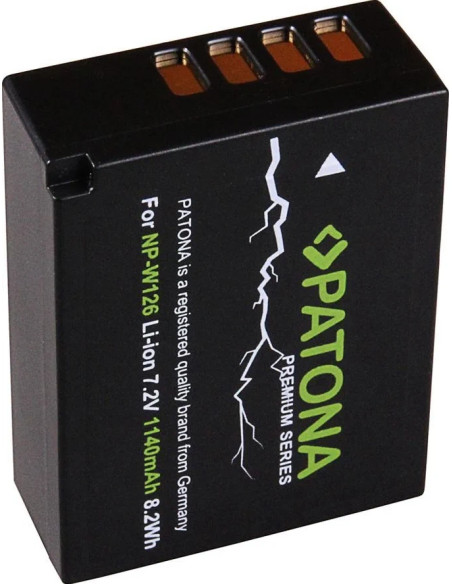 NP-W126 Premium 7.2 V 1140 mAh