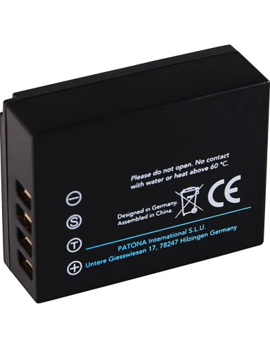 PATONA PLATINUM BATTERY FUJI NP-W126S HS33 EXR FUJIFILM FUJI FINEPIX -PRO 1 HS30 EXR FUJI X-T3, VPB-XT3