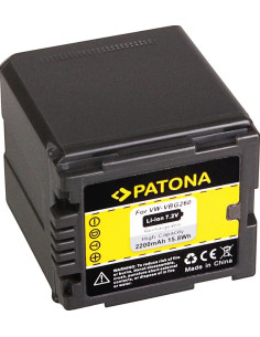 PATONA BATTERY PANASONIC VW-VBG260 COMPATIBLE TO VW-VBG070 VW-VBG130 2
