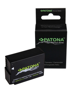 PATONA PREMIUM BATTERY PANASONIC DMW-BLC12 LUMIX DMC FZ200 LUMIX DMC G6 G5 GH2