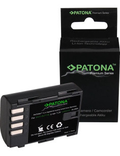 PATONA PREMIUM BATTERY PANASONIC LUMIX DMC-GH3 GH3A GH4 DMW-BLF19 2