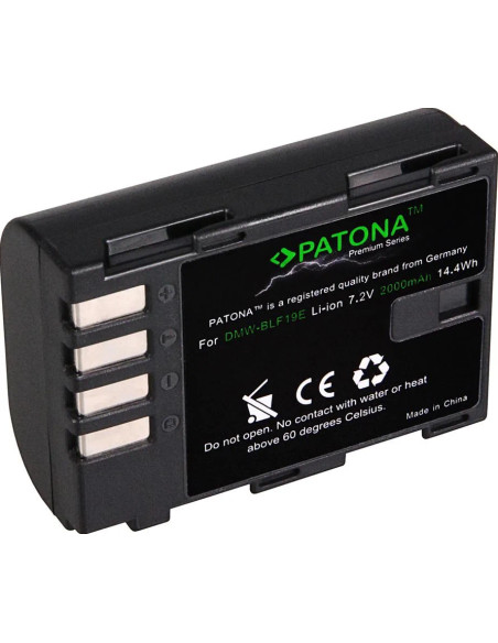 DMW-BLF19 Premium 7.2 V 2000 mAh