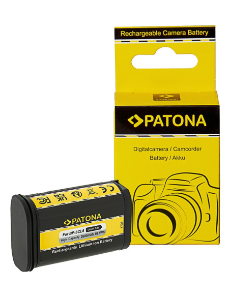 batteria per Leica Q2 Q3 SL2 SL2S BP-SCL6 LC-SCL6 19 531