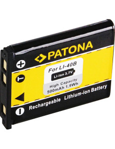 PATONA BATTERY LI40B LI42B LI-40B LI-42B F OLYMPUS IR-300 FE-5500 2