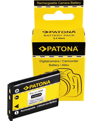 PATONA BATTERY LI40B LI42B LI-40B LI-42B F OLYMPUS IR-300 FE-5500