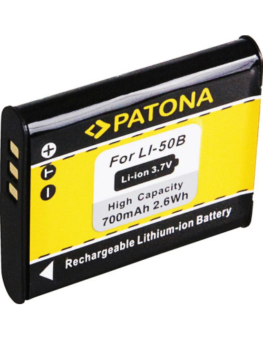 PATONA BATTERY F OLYMPUS LI50B LI-50B MJU1010 MJU1020 1030