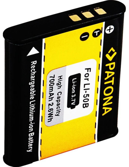 PATONA BATTERY F OLYMPUS LI50B LI-50B MJU1010 MJU1020 1030