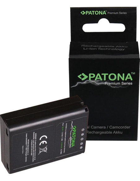 PATONA PREMIUM BATTERY OLYMPUS BLN1 OM-D OMD E-M5 STYLUS XZ-2 PEN E-P5 E-M1