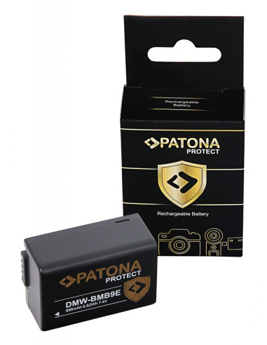 PATONA PROTECT BATTERY PANASONIC DMC-FZ40 FZ45 FZ 48 FZ100 BMB9