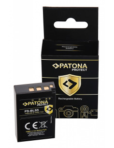 PATONA PROTECT BATTERY OLYMPUS BLS5 E-P3 E-PL2 PEN E-PL3 E-PM1