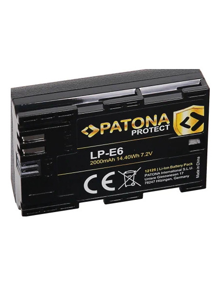 12125 Protect Batteria Canon LP-E6 EOS R 7D MARK III