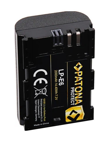 12125 Protect Batteria Canon LP-E6 EOS R 7D MARK III