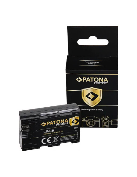 12125 Protect Batteria Canon LP-E6 EOS R 7D MARK III