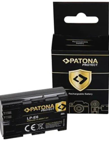 12125 Protect Batteria Canon LP-E6 EOS R 7D MARK III