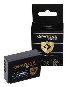 PATONA PROTECT BATTERY FUJI X-T3 VPB-XT3 NP-W126S HS33 EXR FUJIFILM FINEPIX -PRO 1 HS30