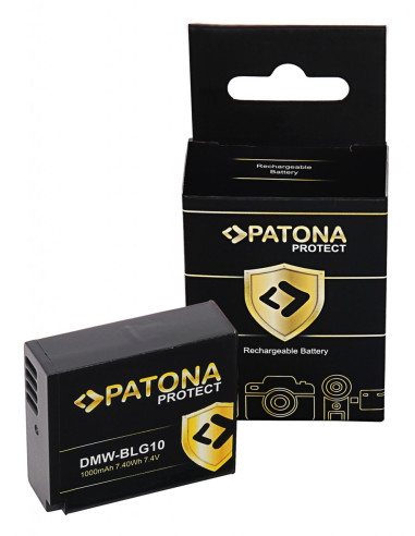 PATONA PROTECT BATTERY PANASONIC DMW-BLG10 DMW-BLE9 DMC-GF3 DMC-LX85 DMC-LX100