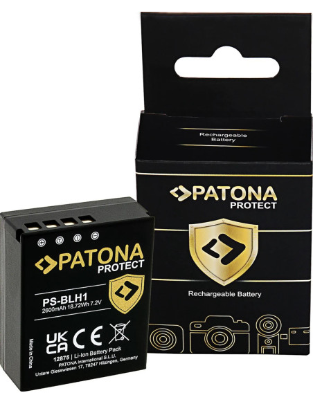 12875 Batteria per fotocamera/videocamera Ioni di Litio 2600 mAh
