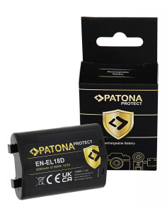 PATONA PROTECT BATTERY F. NIKON Z9 D6 EN-EL18D WITH HIGH QUALITY LG CELLS