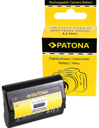 PATONA BATTERY NIKON EN-EL4 ENEL4A D2H D2HS D2X D2XS D3 D3X F6