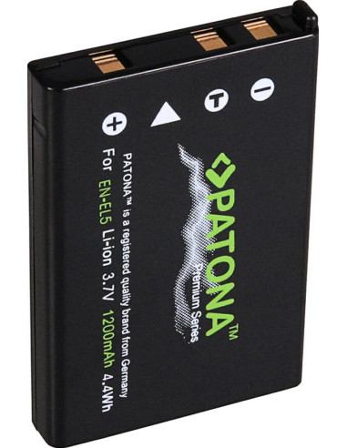 PATONA PREMIUM BATTERY NIKON EN-EL5 COOLPIX 3700 4200 5200 5900 7900