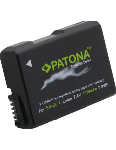 PATONA PREMIUM BATTERY NIKON EN-EL14 ENEL14 NIKON P7100 P7000 D5100 D3200 D3100 2