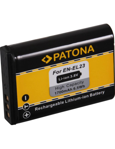 PATONA BATTERY NIKON COOLPIX P600 NIKON EN-EL23 ENEL23 NIKON P600