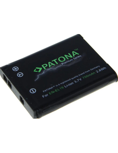 EN-EL19 Premium 3.7 V 700 mAh