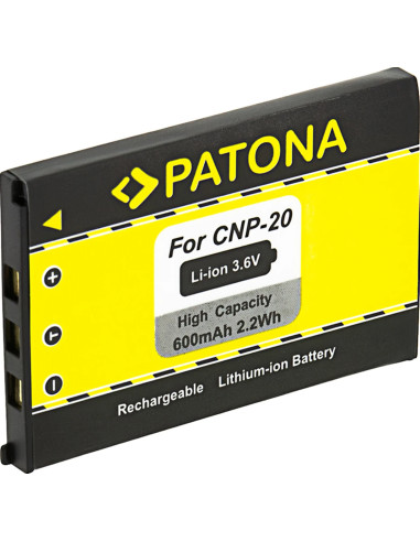 PATONA BATTERY CASIO EX-Z3 Z4 Z-5 S1 S2 S3 EX-S70 NP-20 NP20