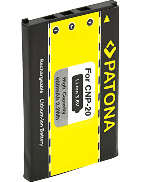PATONA BATTERY CASIO EX-Z3 Z4 Z-5 S1 S2 S3 EX-S70 NP-20 NP20