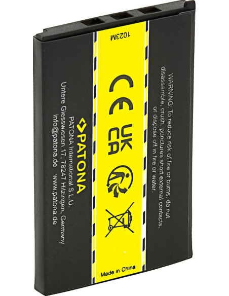 PATONA BATTERY CASIO EX-Z3 Z4 Z-5 S1 S2 S3 EX-S70 NP-20 NP20