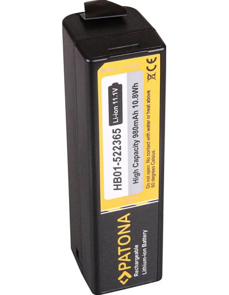1267 Batteria per fotocamera/videocamera Ioni di Litio 980 mAh